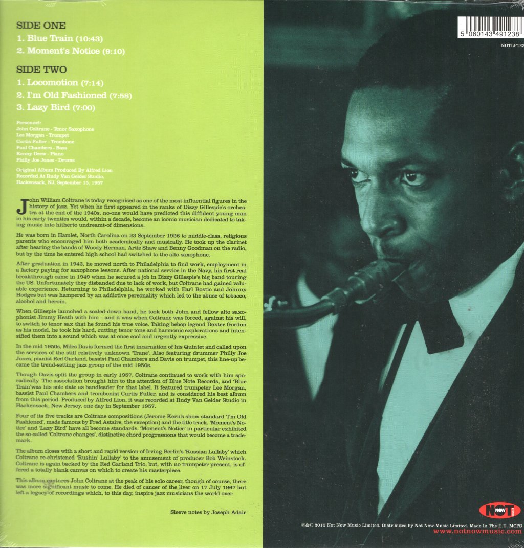 John Coltrane - Blue Train - Lp