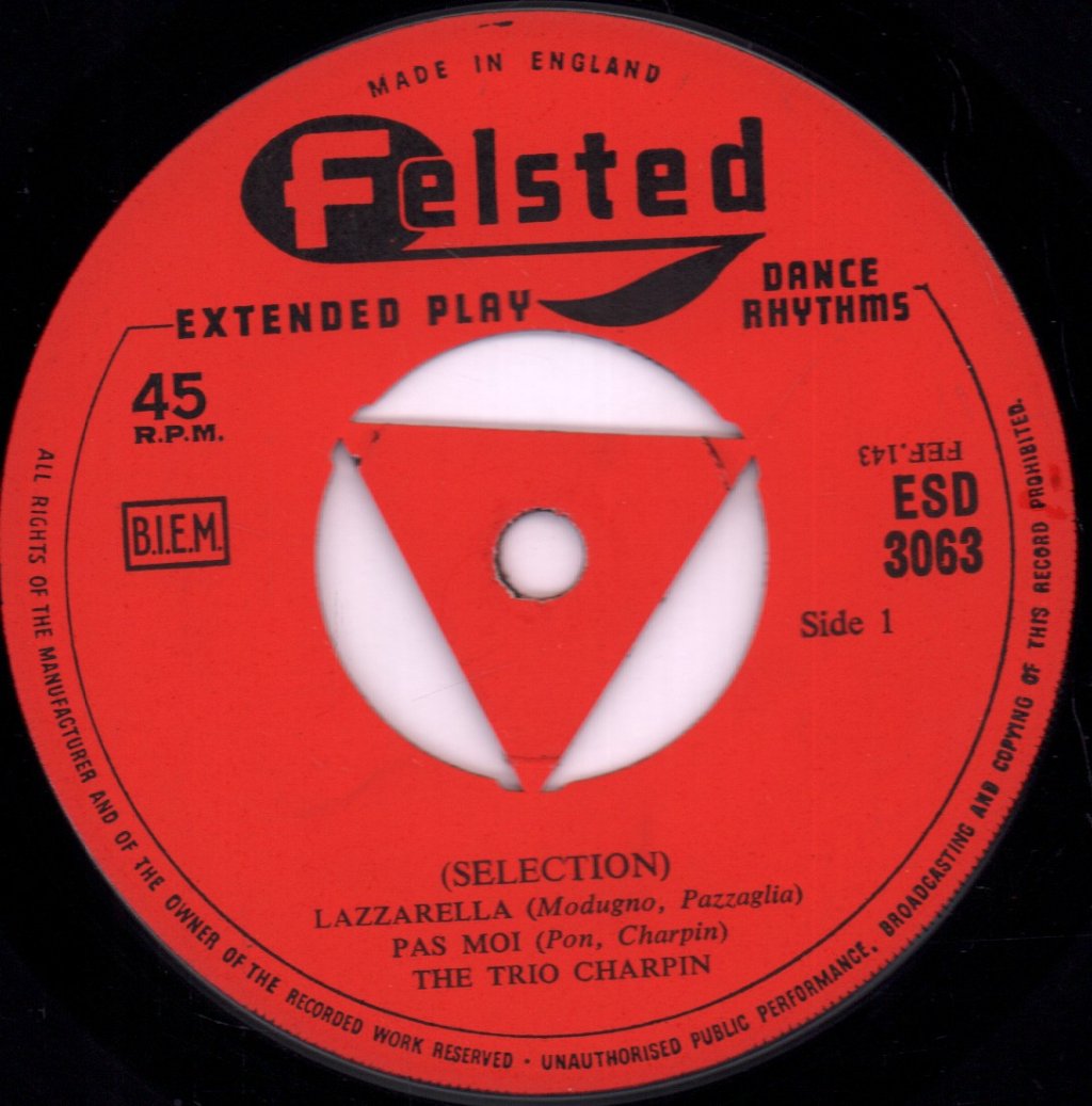 trio charpin - Lazzarella - 7 Inch