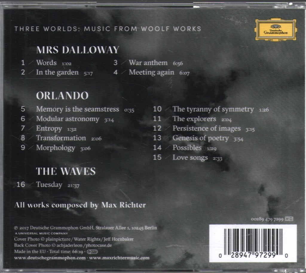 Max Richter - Three Worlds: Music From Woolf Works - Cd