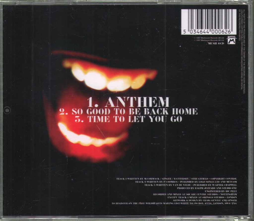 Wildhearts - Anthem - Cd