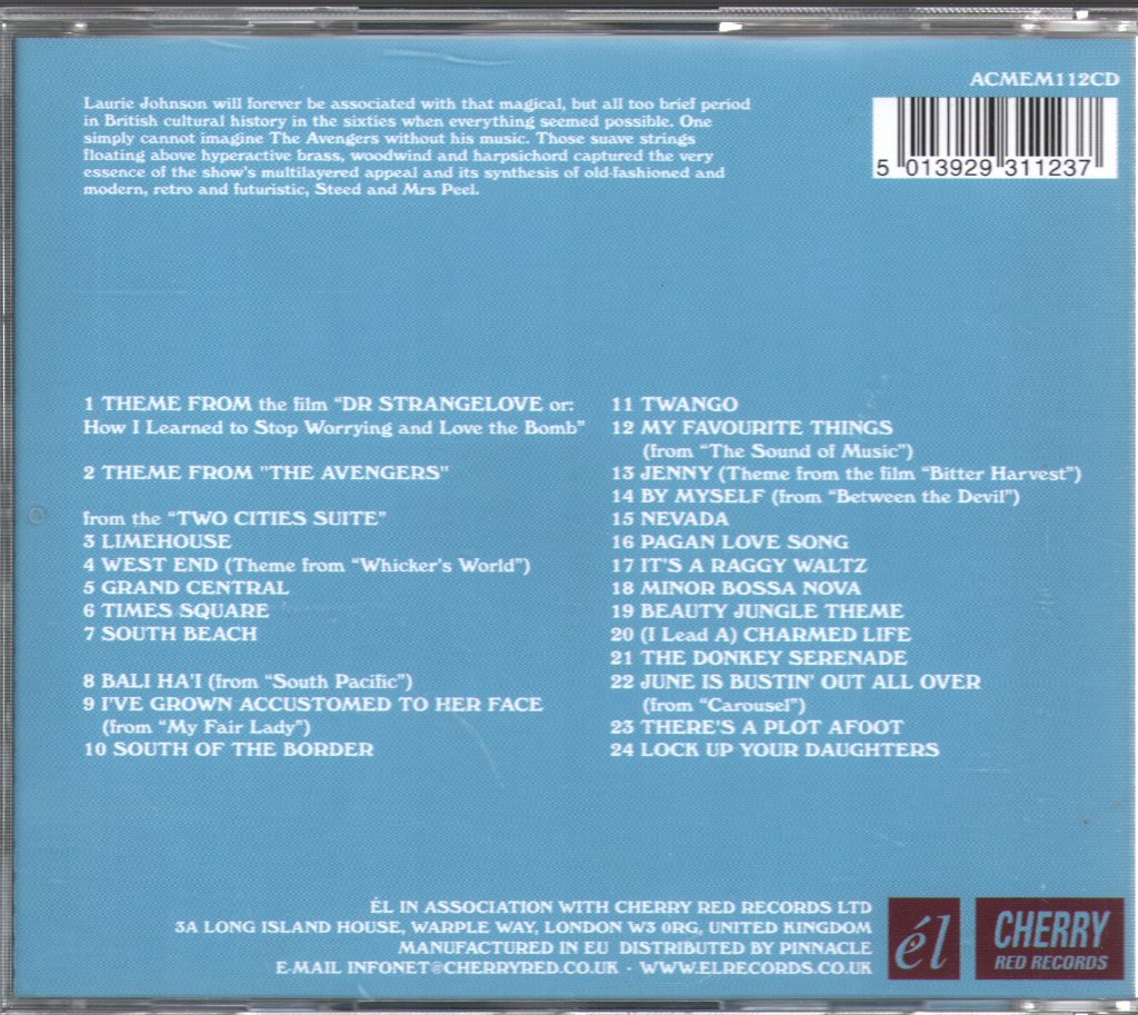 Laurie Johnson - ...You're Needed! - Cd