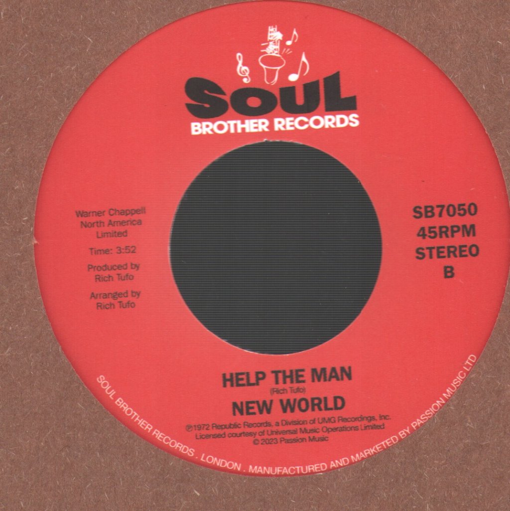 New World - We're Gonna Make It - 7 Inch
