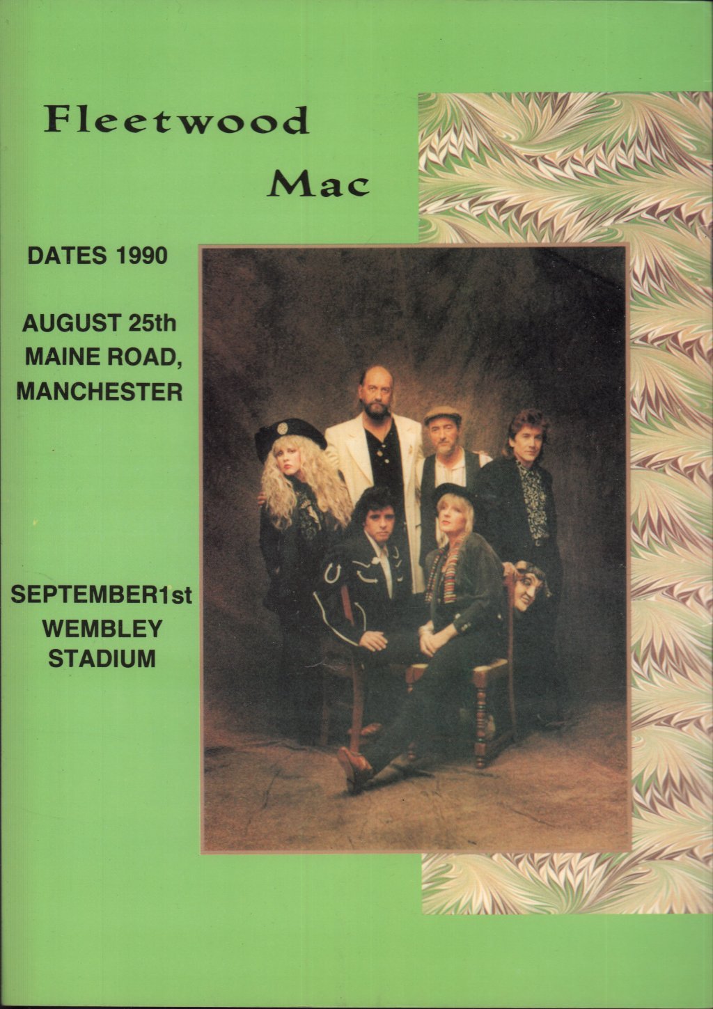 Fleetwood Mac - Behind The Mask with special guests hall & oates - Tour Programme