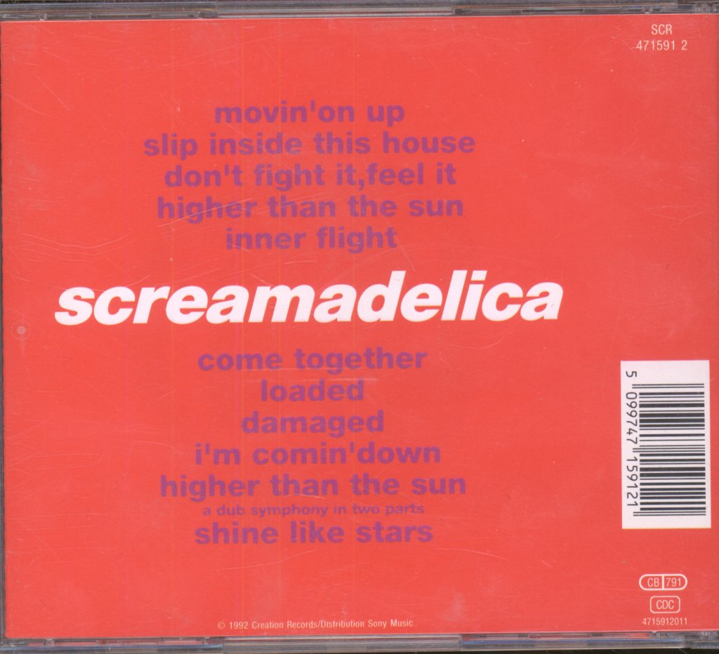 Primal Scream - Screamadelica - Cd