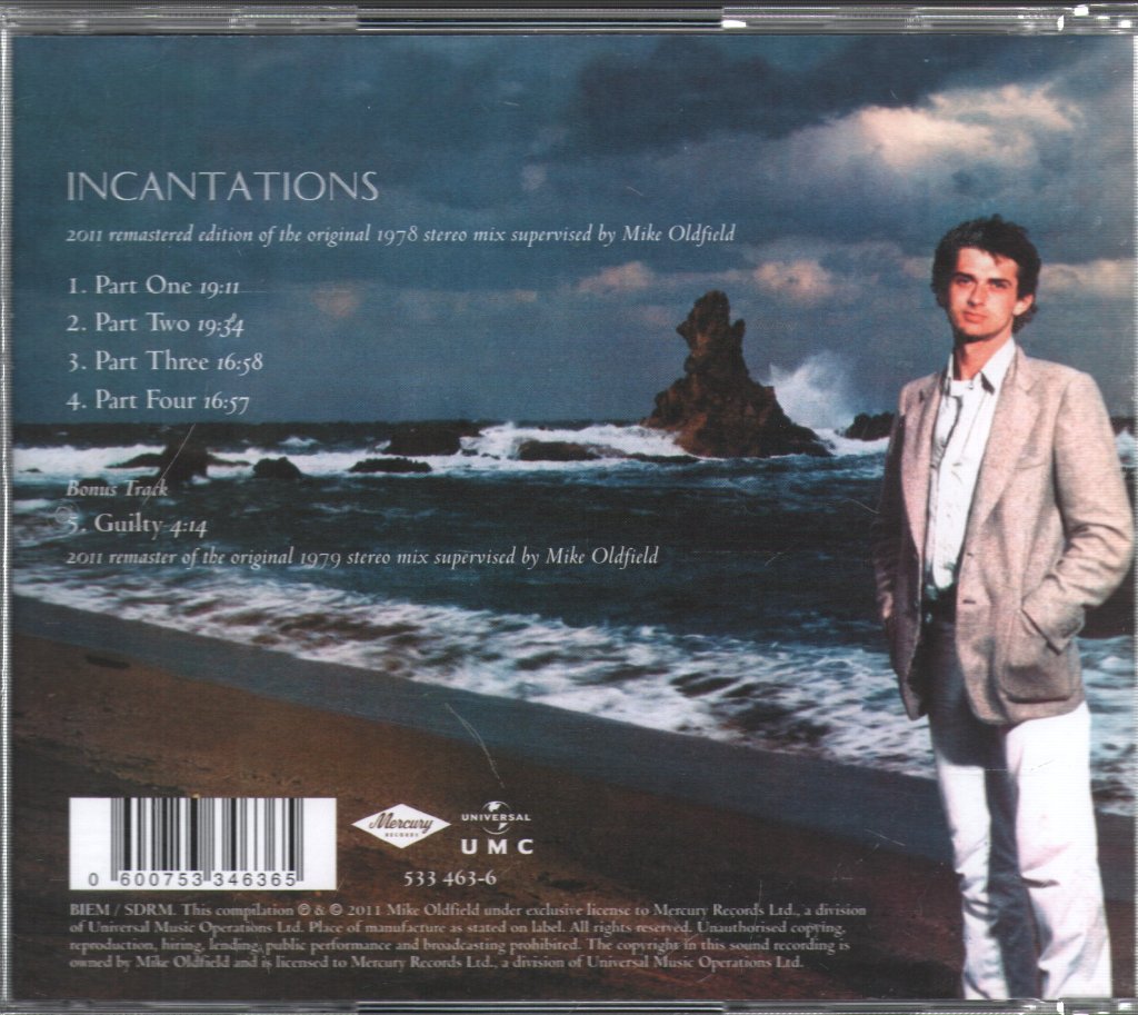 Mike Oldfield - Incantations - Cd