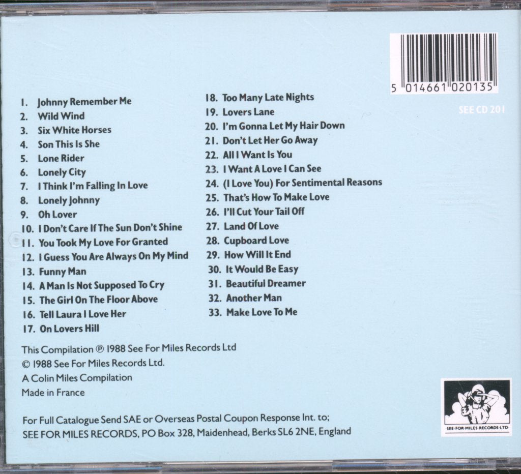 John Leyton - Best Of...Plus - Cd