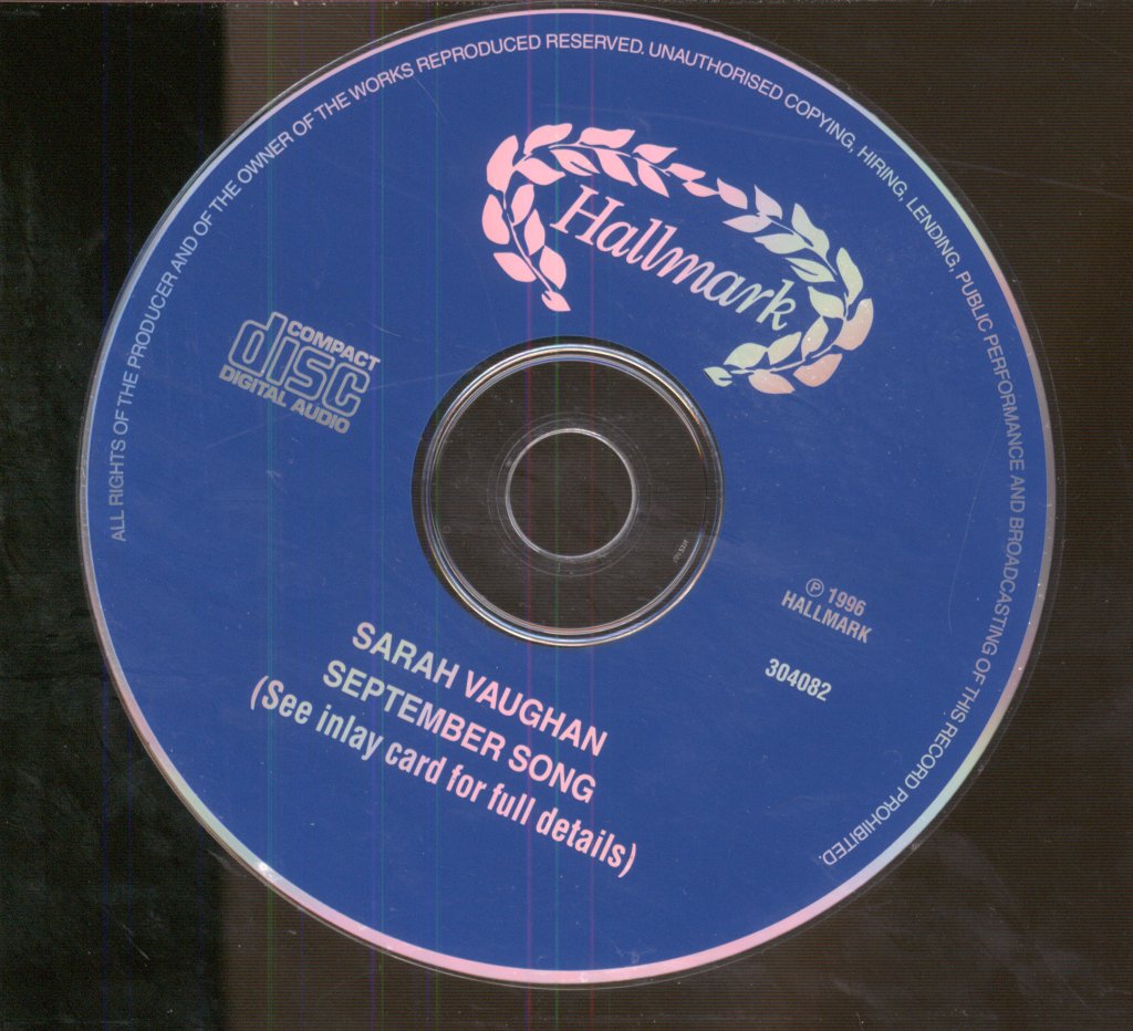 Sarah Vaughan - September Song - Cd