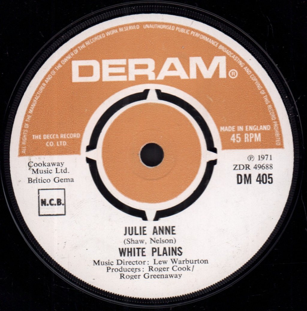 White Plains - Sunny Honey Girl - 7 Inch