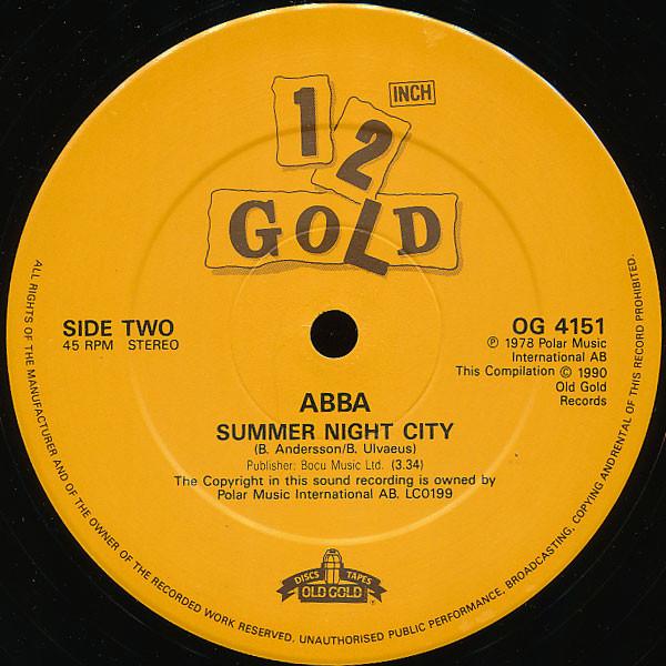 ABBA - Lay All Your Love On Me - 12 Inch