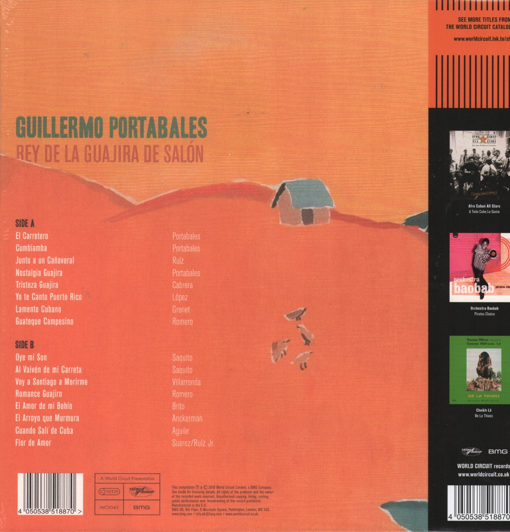Guillermo Portabales - El Carretero - Lp