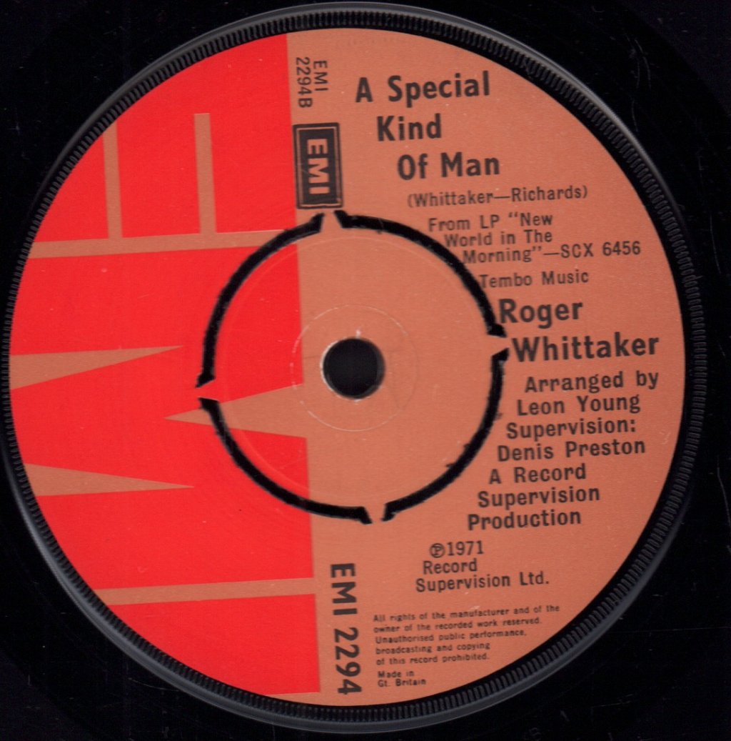 Roger Whittaker - Last Farewell - 7 Inch