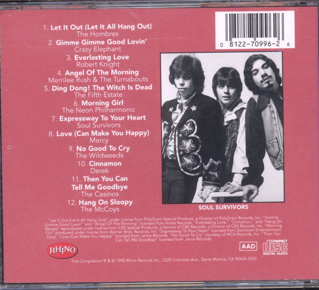 Various Artists - One Hit Wonders Of The '60s, Vol. 2 - Cd