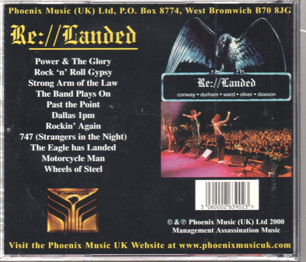 Oliver/Dawson Saxon - Re://Landed - Cd