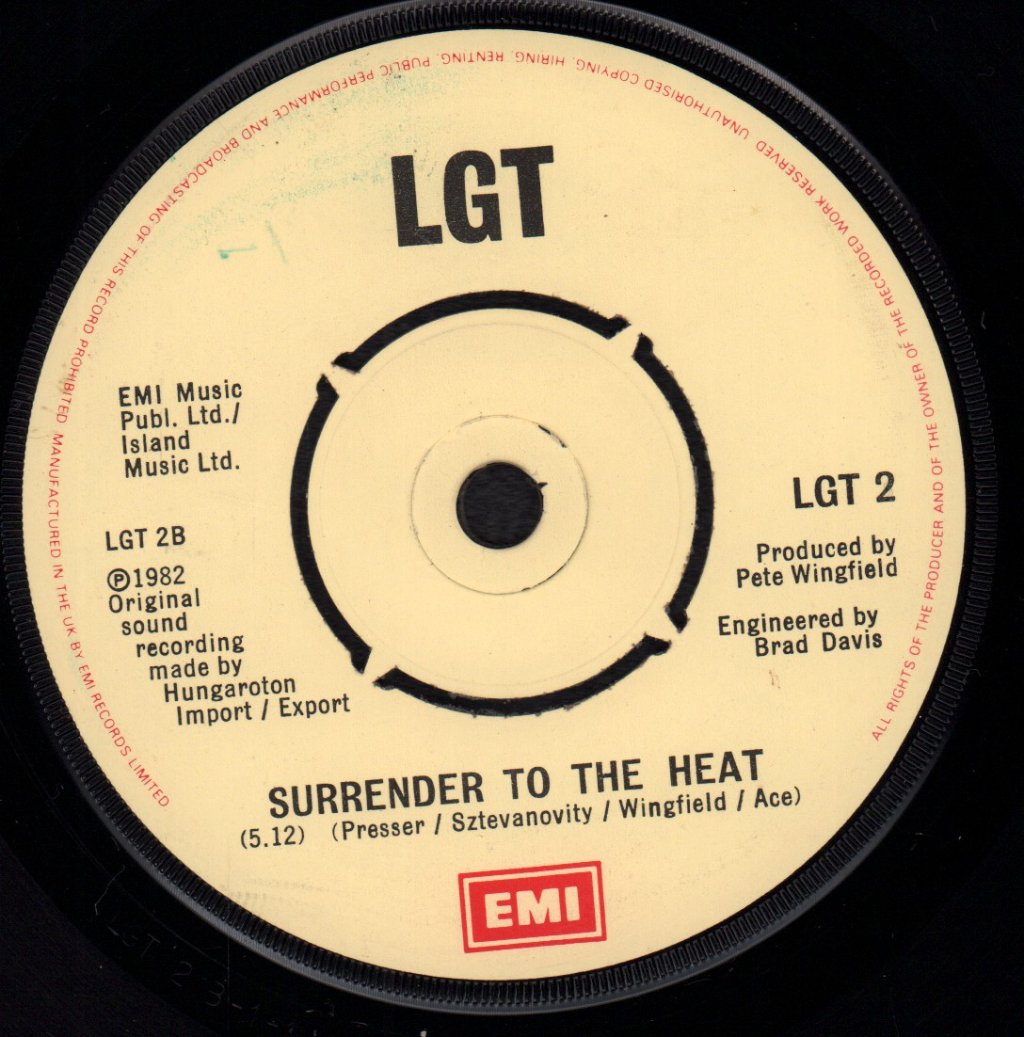 Lgt - Too Long - 7 Inch