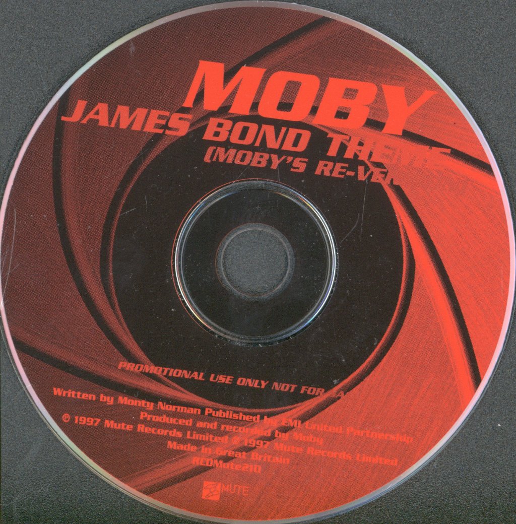 Moby - James Bond Theme - Cd