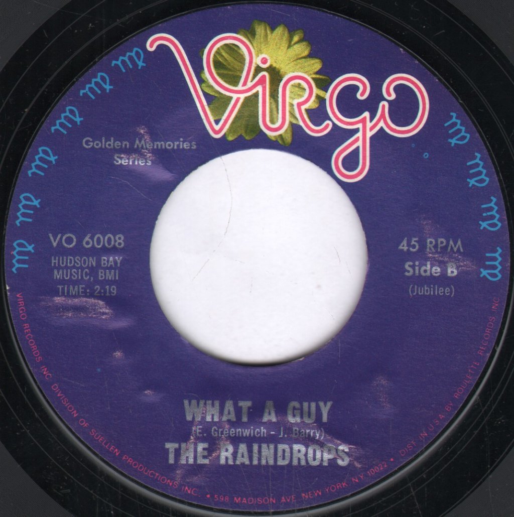 Raindrops - Kind Of Boy You Can't Forget - 7 Inch