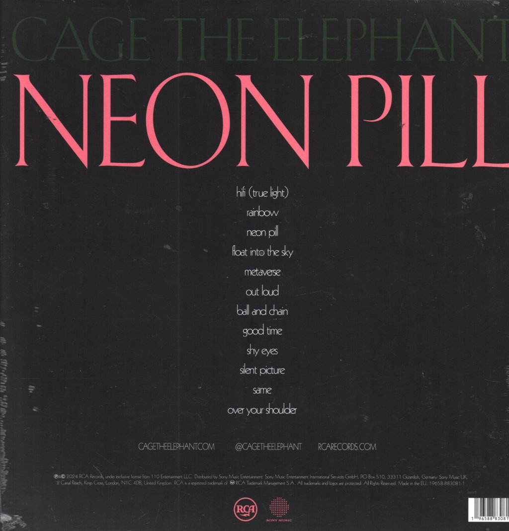 Cage The Elephant - Neon Pill - Lp