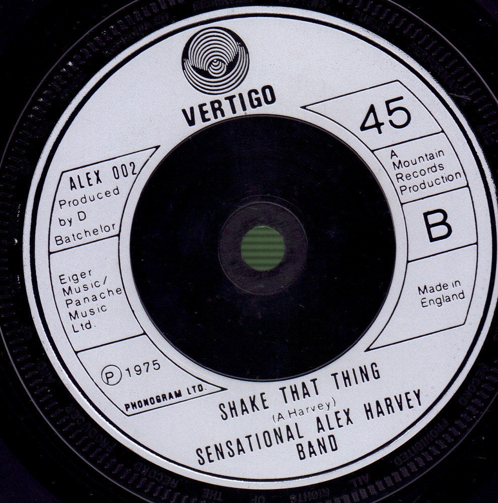 Sensational Alex Harvey Band - Gamblin' Bar Room Blues - 7 Inch