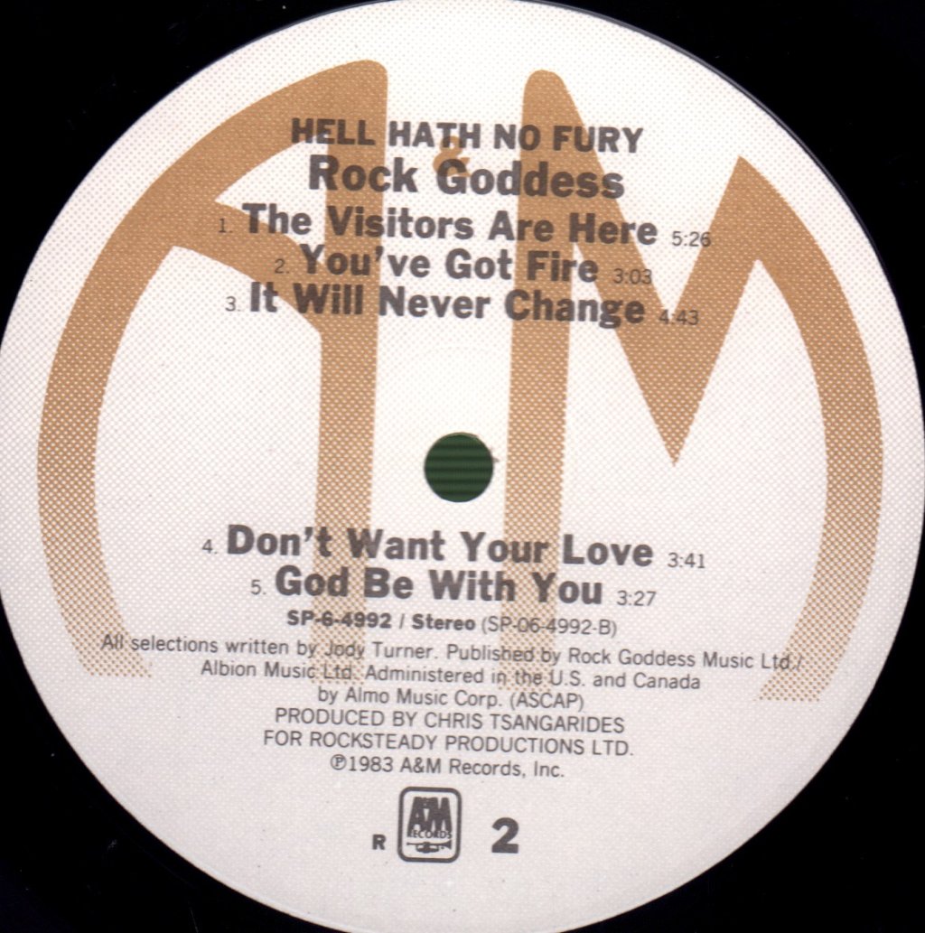 Rock Goddess - Hell Hath No Fury - Lp
