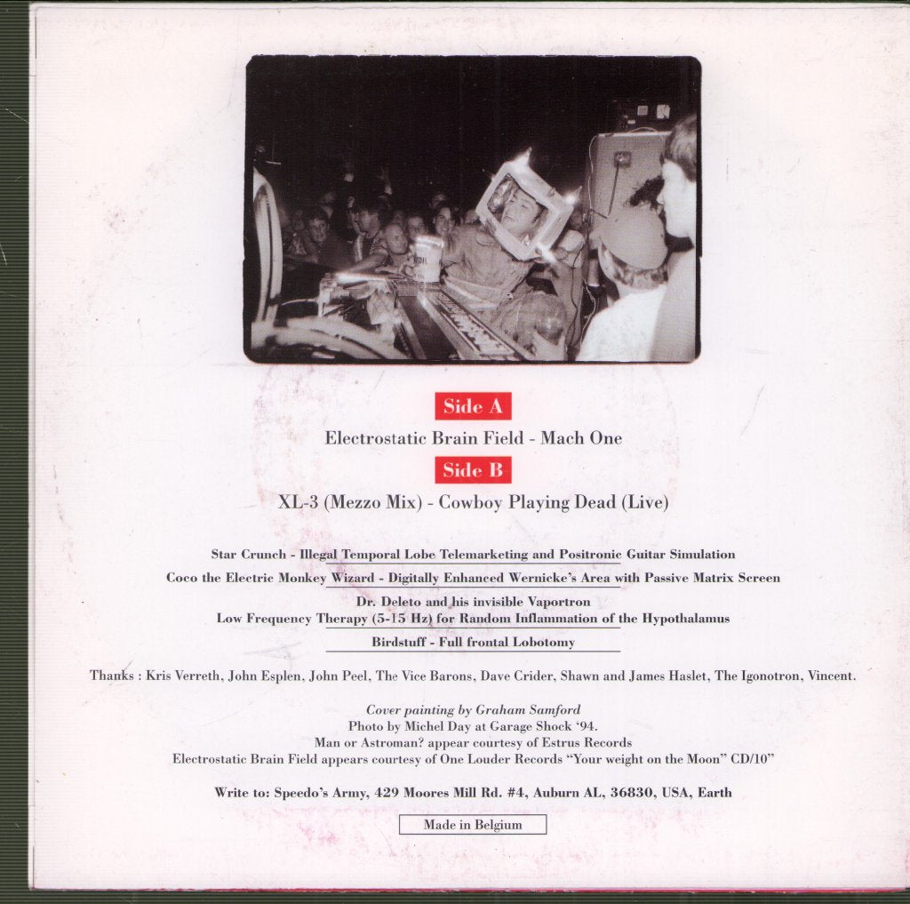 Man Or Astroman - Brains Of The Cosmos - 7 Inch