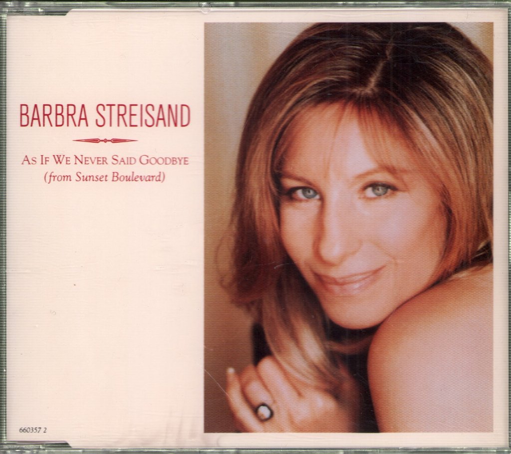 Barbra Streisand - As If We Never Said Goodbye - Cd