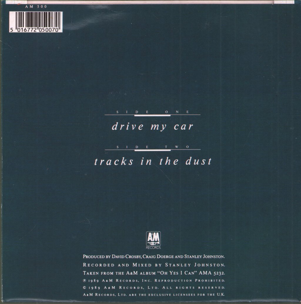 David Crosby - Drive My Car - 7 Inch