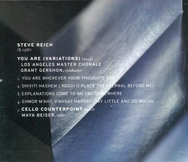 Steve Reich - You Are (Variations) - Cd