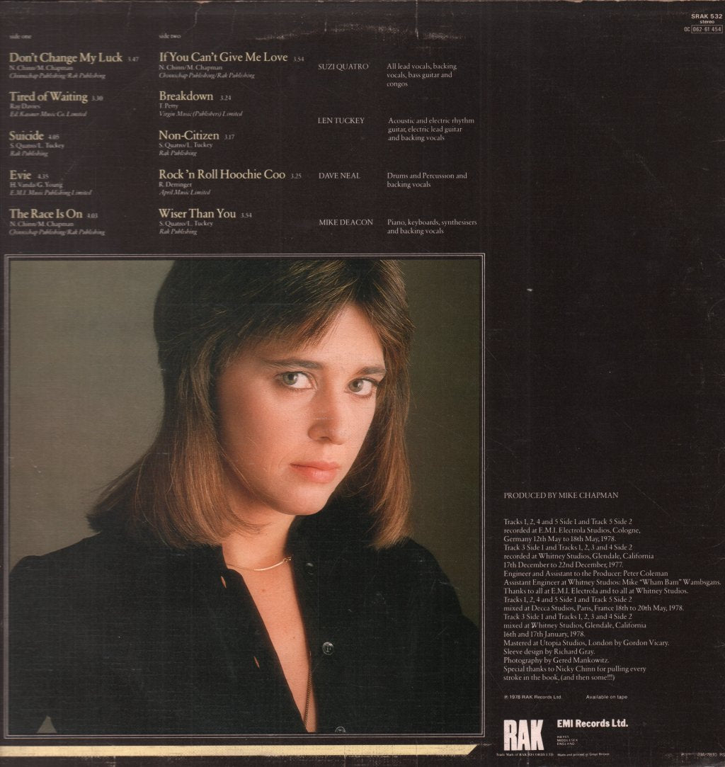 Suzi Quatro - If You Knew Suzi - Lp