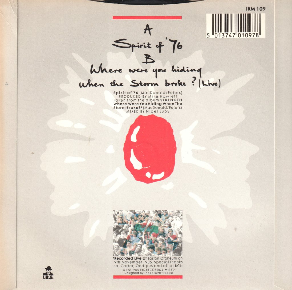 Alarm - Spirit Of 76 - 7 Inch