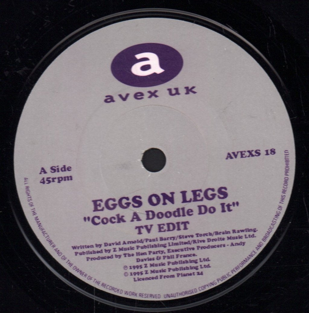 Eggs On Legs - Cock A Doodle Do It - 7 Inch