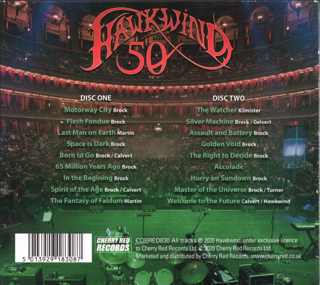 Hawkwind - Hawkwind 50 Live - Double Cd
