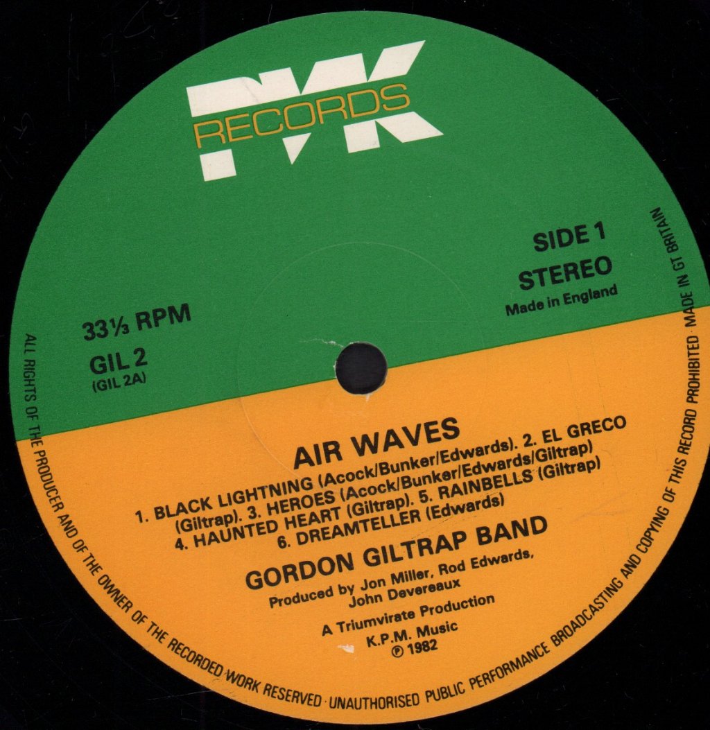 Gordon Giltrap - Airwaves - Lp