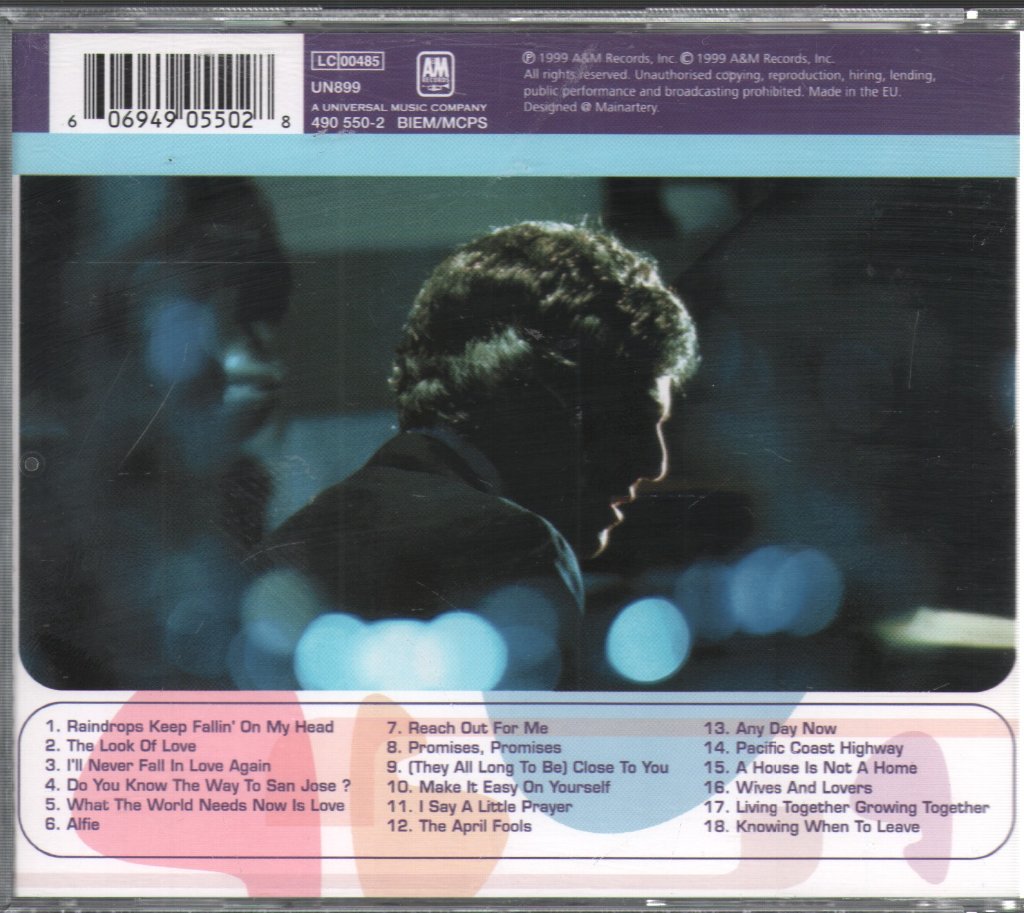 Burt Bacharach - Classic - Cd
