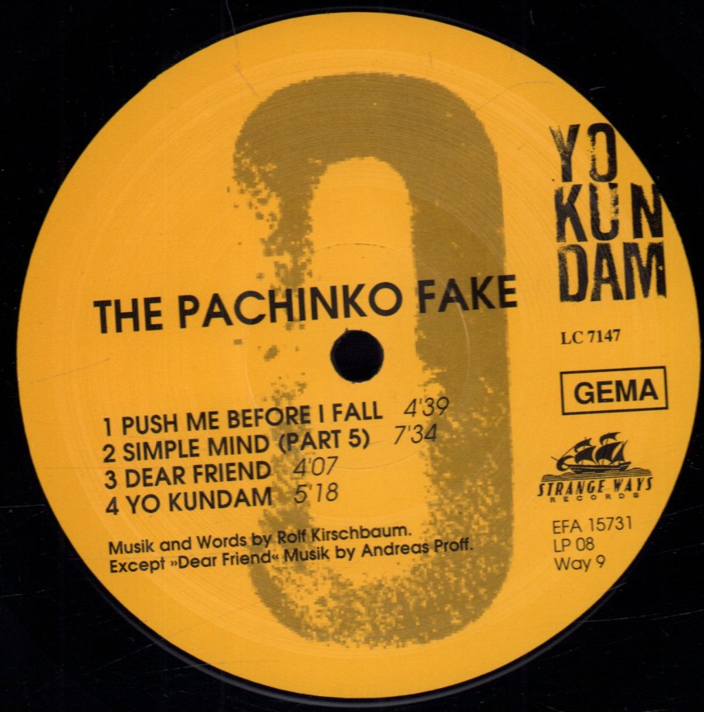 Pachinko Fake - Yo Kundam - Lp