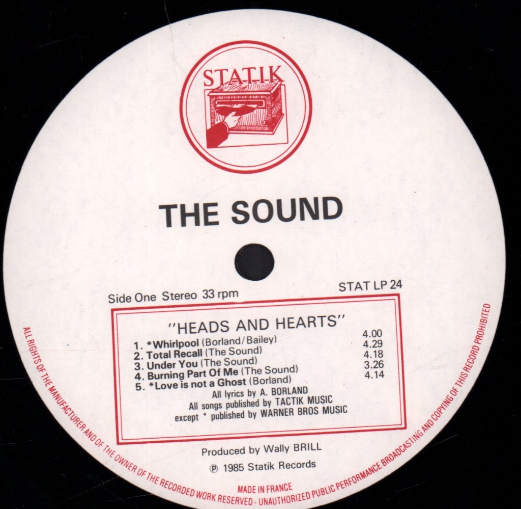 Sound - Heads And Hearts - Lp