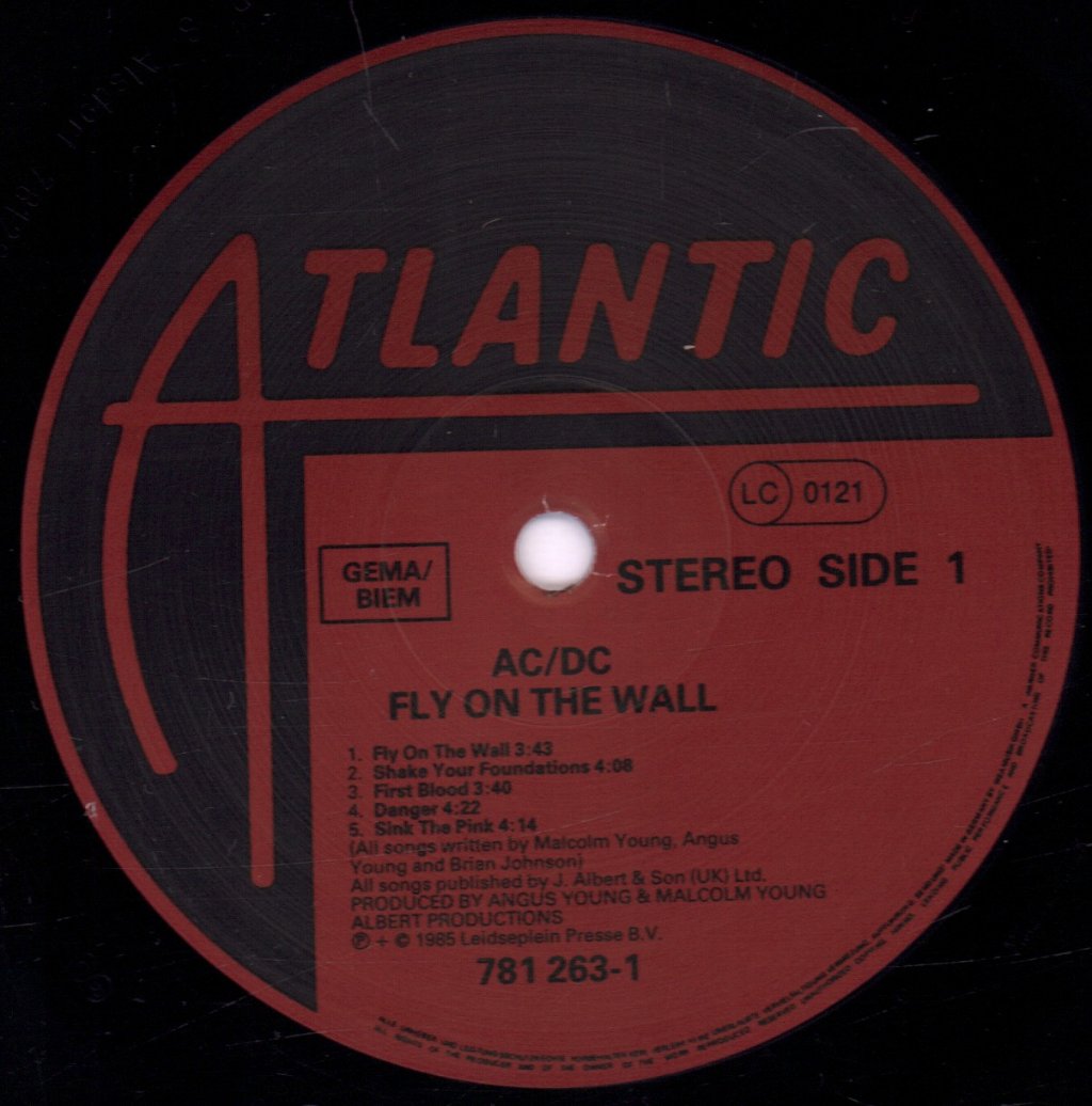 AC/DC - Fly On The Wall - Lp