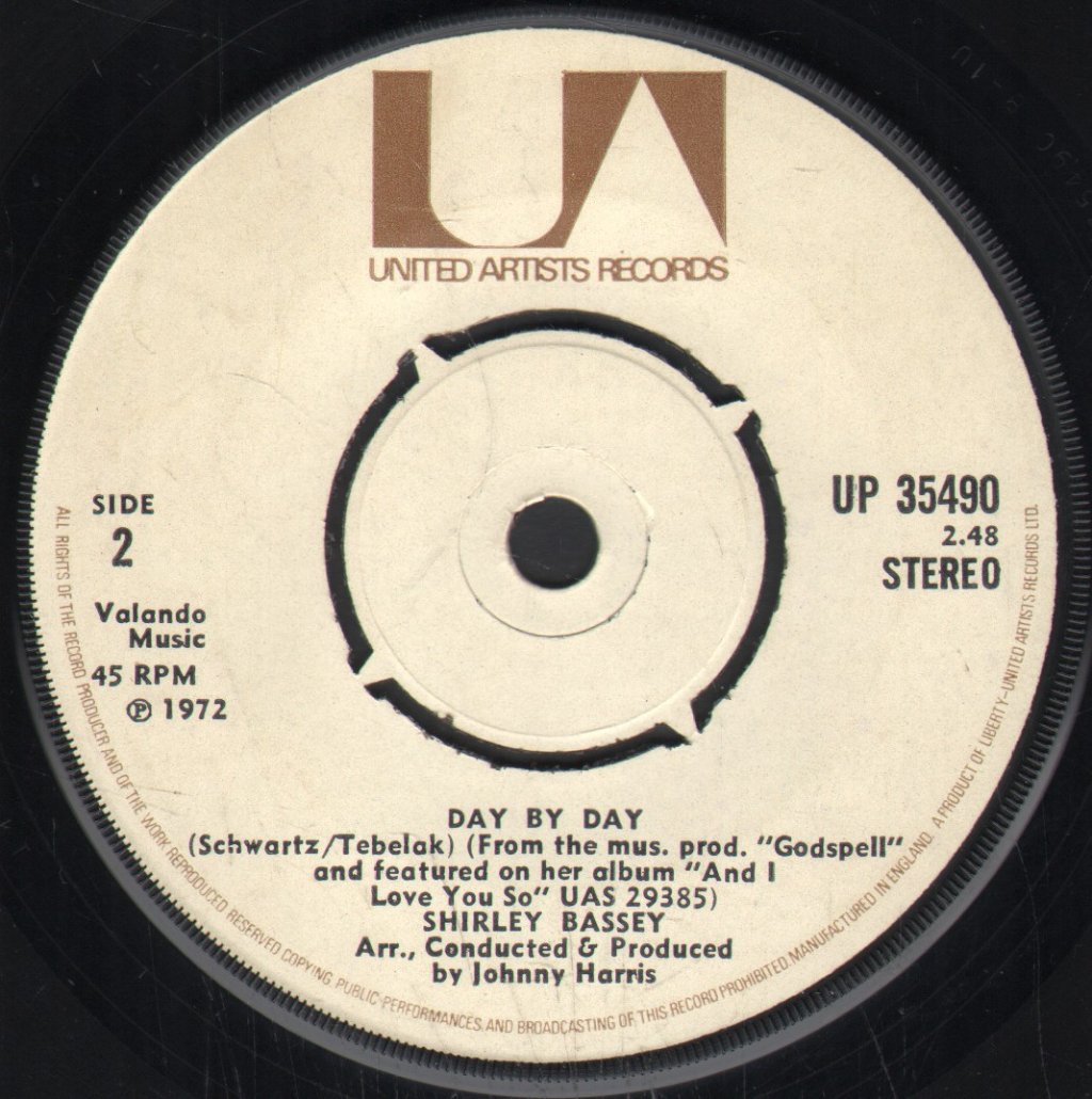 Shirley Bassey - Never, Never, Never (Grande, Grande, Grande) - 7 Inch