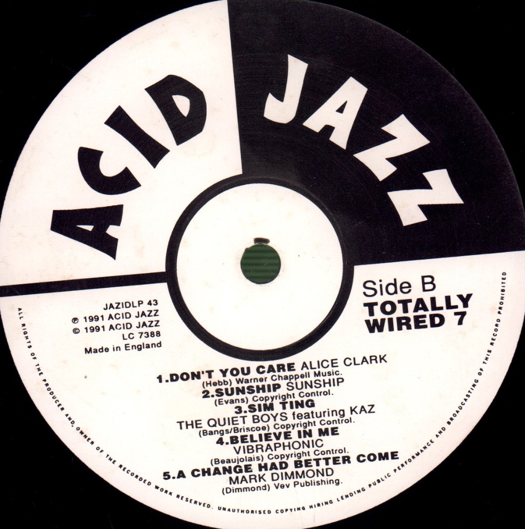 Various Artists - Totally Wired 7 - Lp