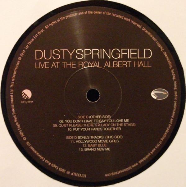 Dusty Springfield - Live At The Royal Albert Hall - Double Lp