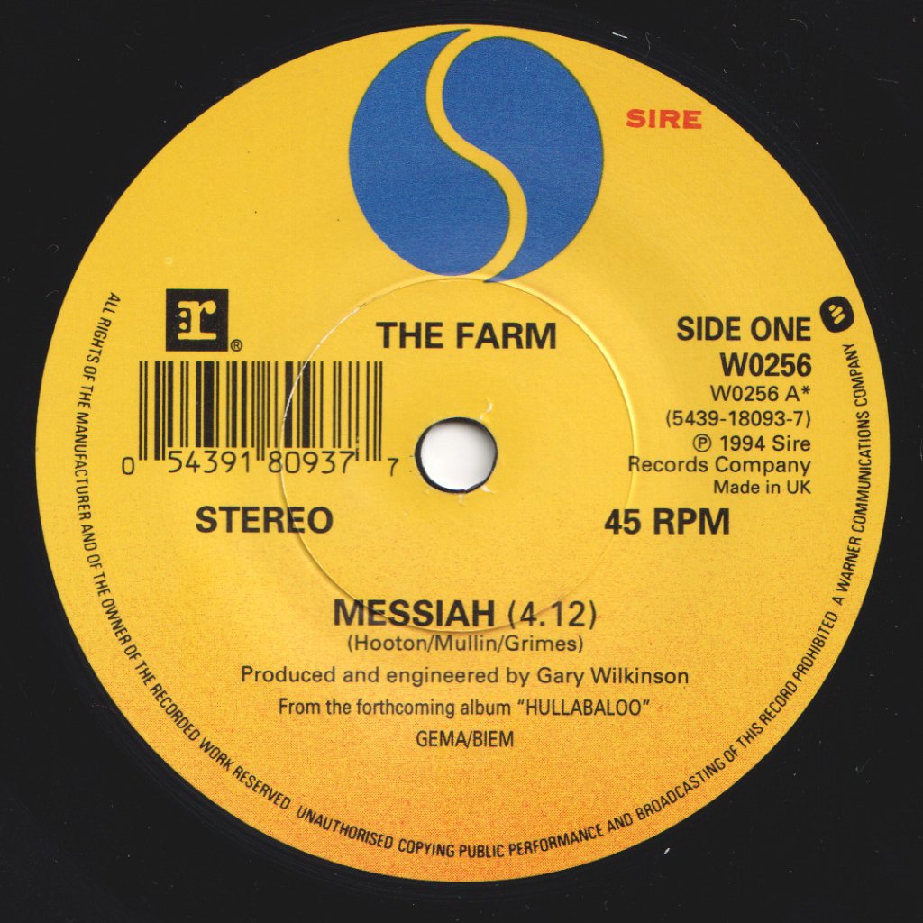 Farm - Messiah - 7 Inch