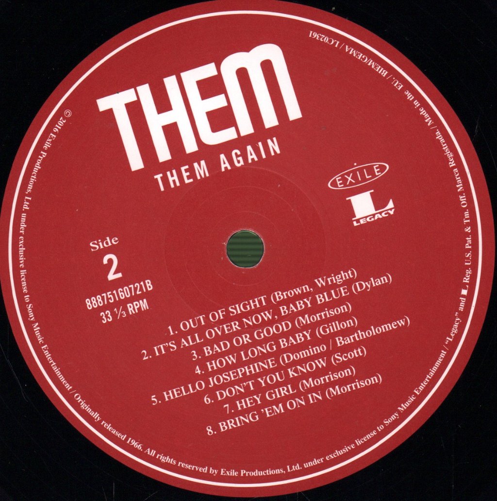 Them - Them Again - Lp