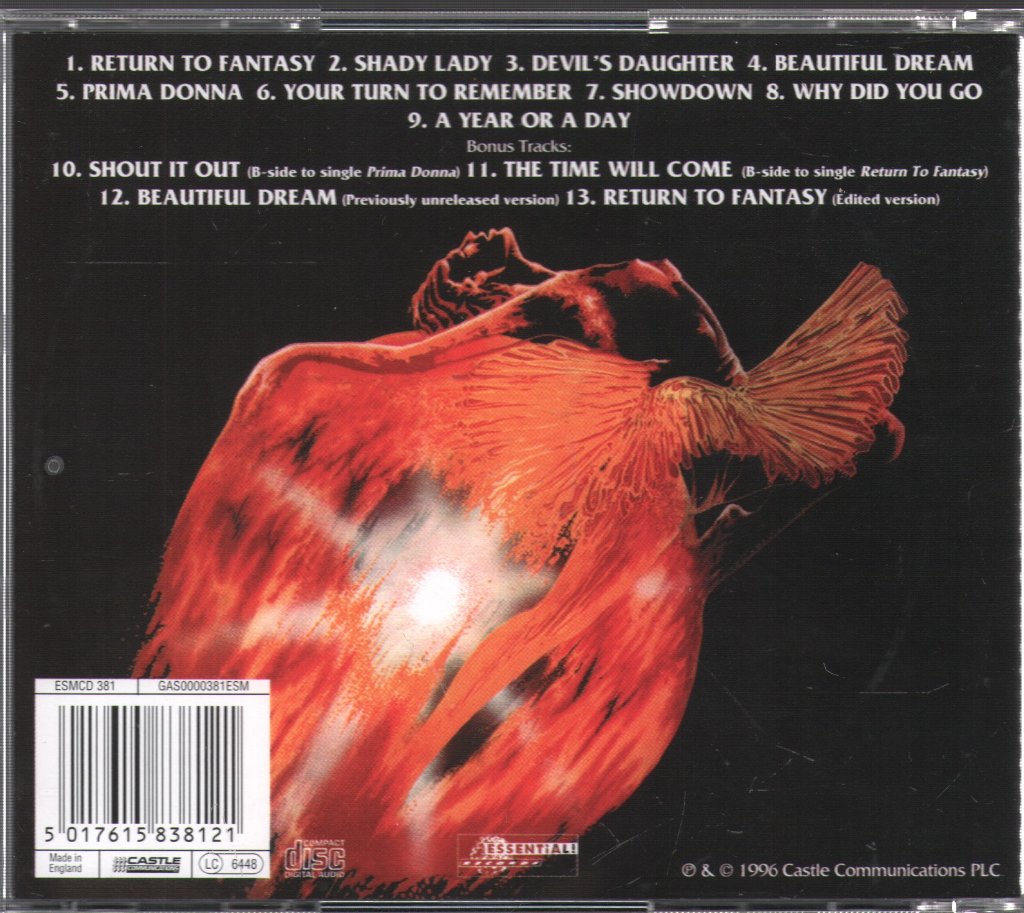 Uriah Heep - Return To Fantasy - Cd
