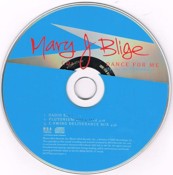 Mary J Blige Featuring Common - Dance For Me - Cd