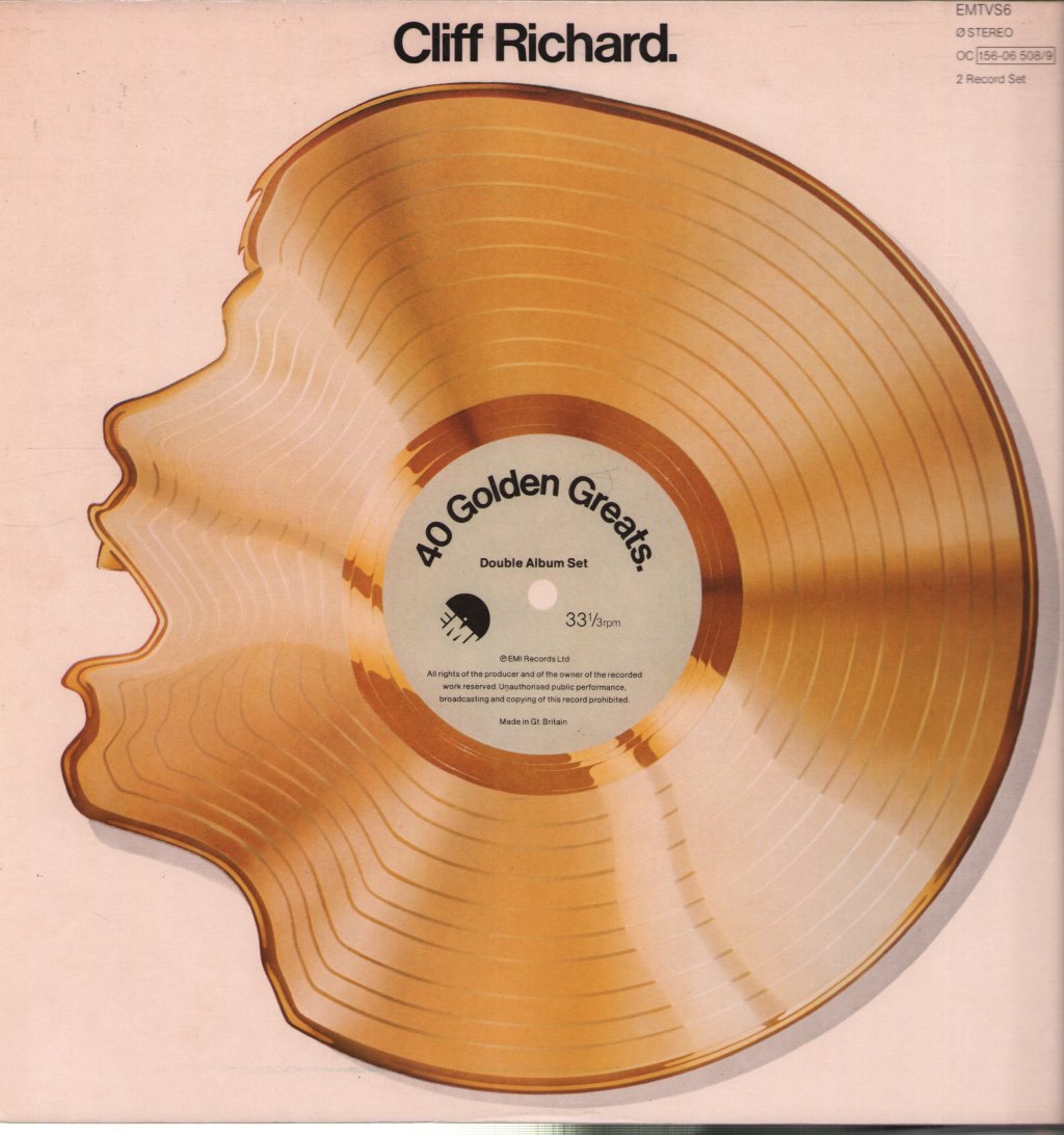Cliff Richard - 40 Golden Greats - Double Lp