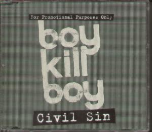 Boy Kill Boy - Civil Sin - Cd