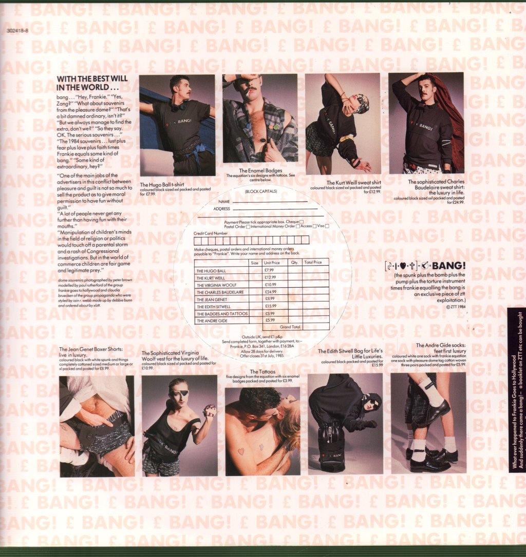 Frankie Goes To Hollywood - Welcome To The Pleasuredome - Double Lp