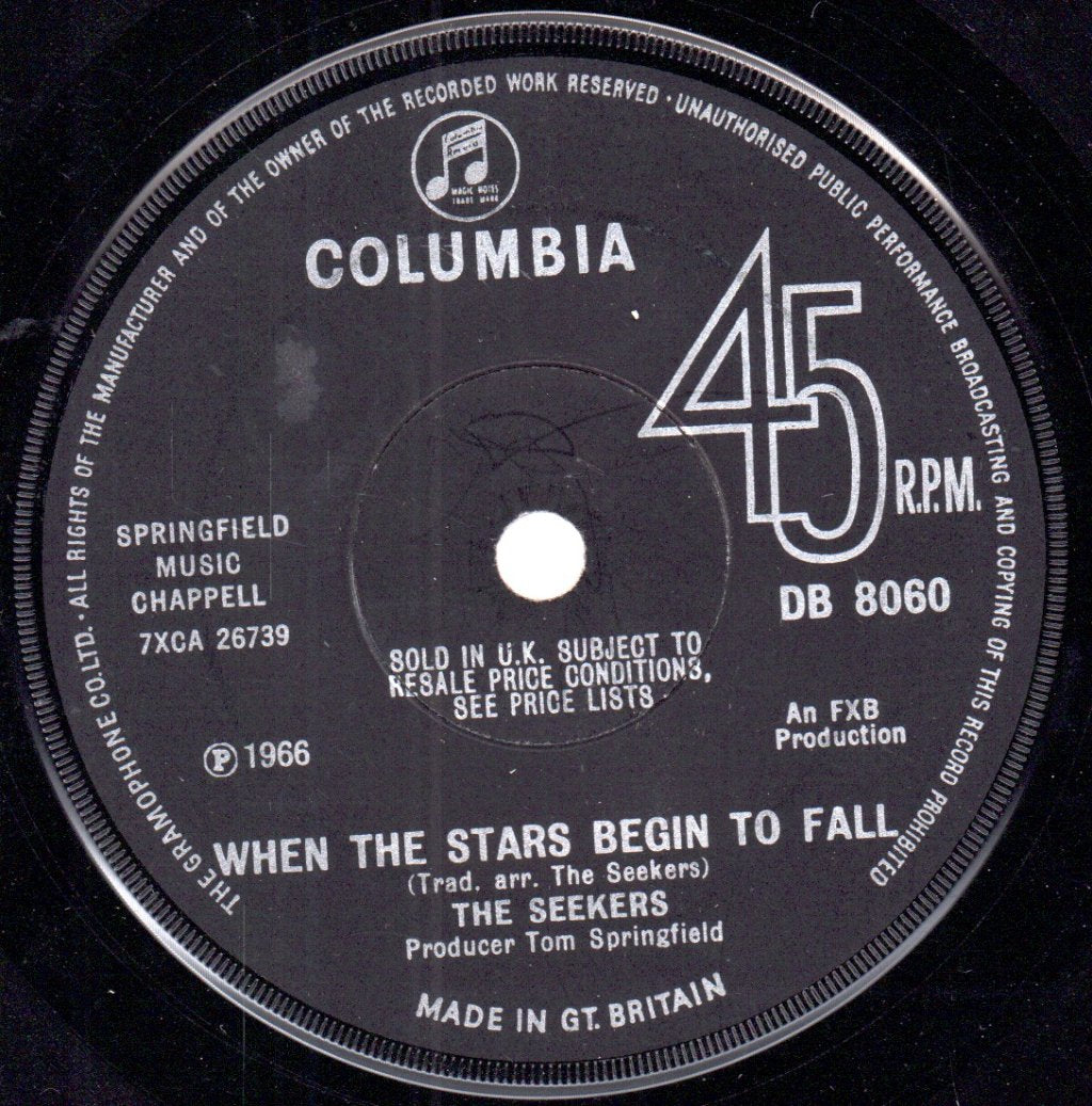 Seekers - Morningtown Ride - 7 Inch