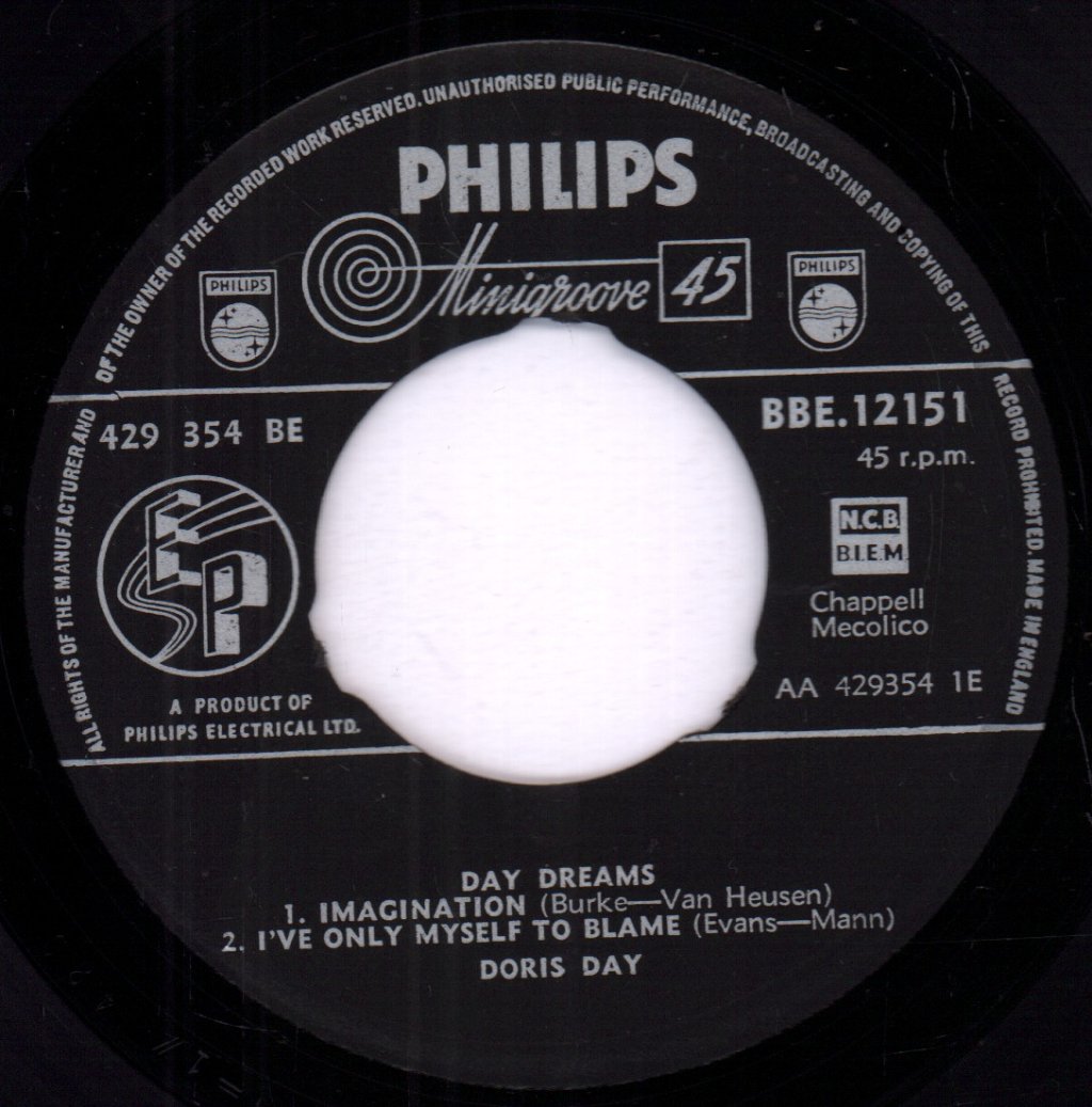 Doris Day - Day Dreams - 7 Inch