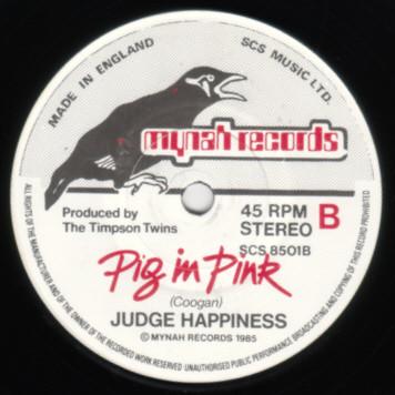 Judge Happiness - Hey Judge - 7 Inch