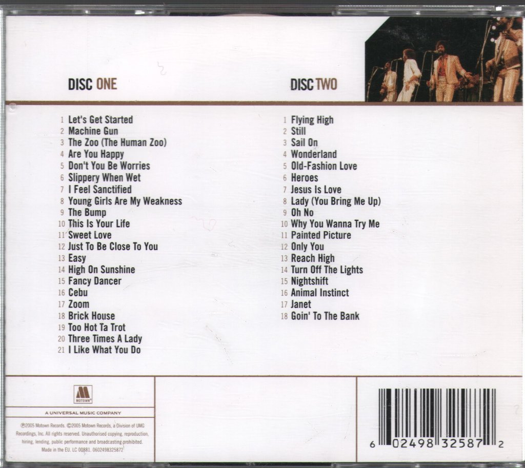 Commodores - Gold - Double Cd